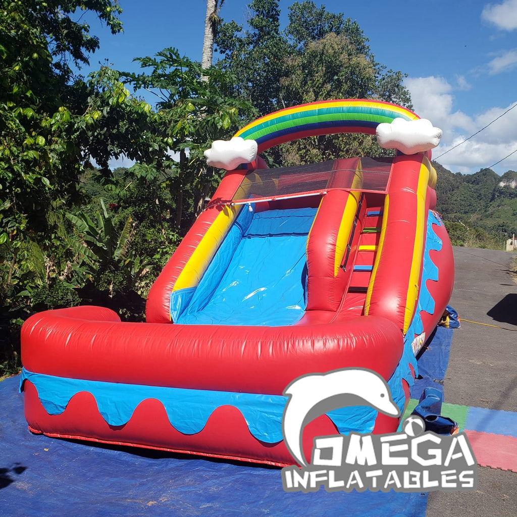 Customer Feedback - 1FT Rainbow Cloud Water Slide