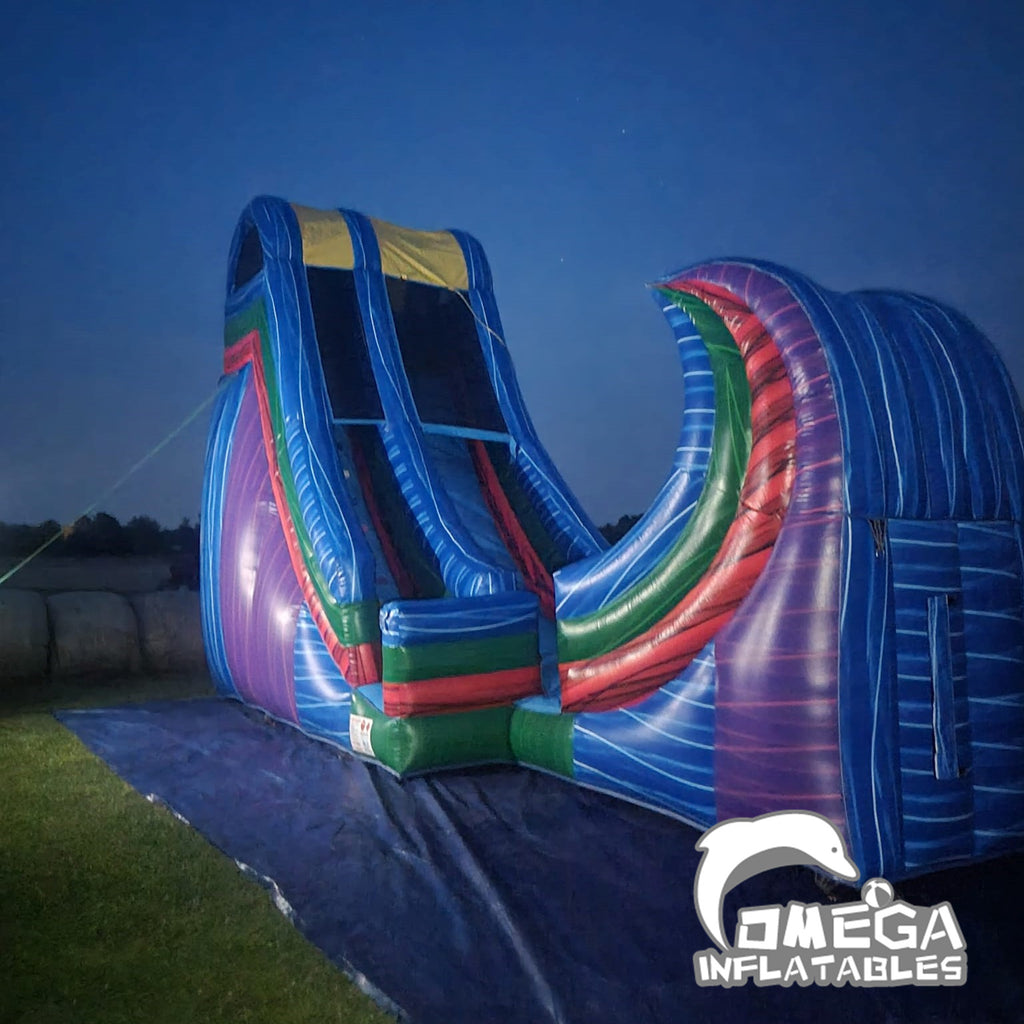 Customer Feedback - 21FT Multiple Marble Rampage Water Slide