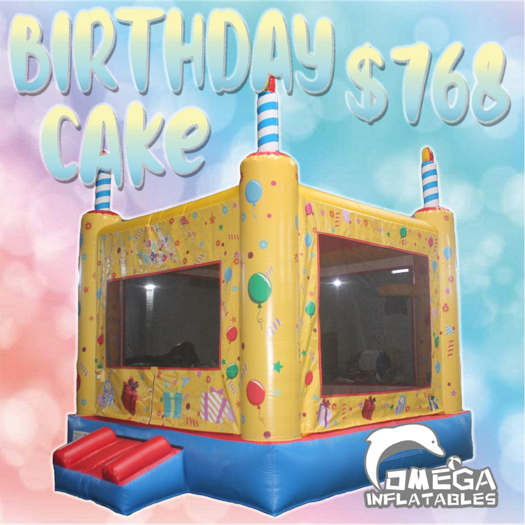 Birthday Cake Bounce House