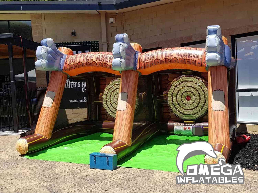 Inflatable Double Axe Throwing Game