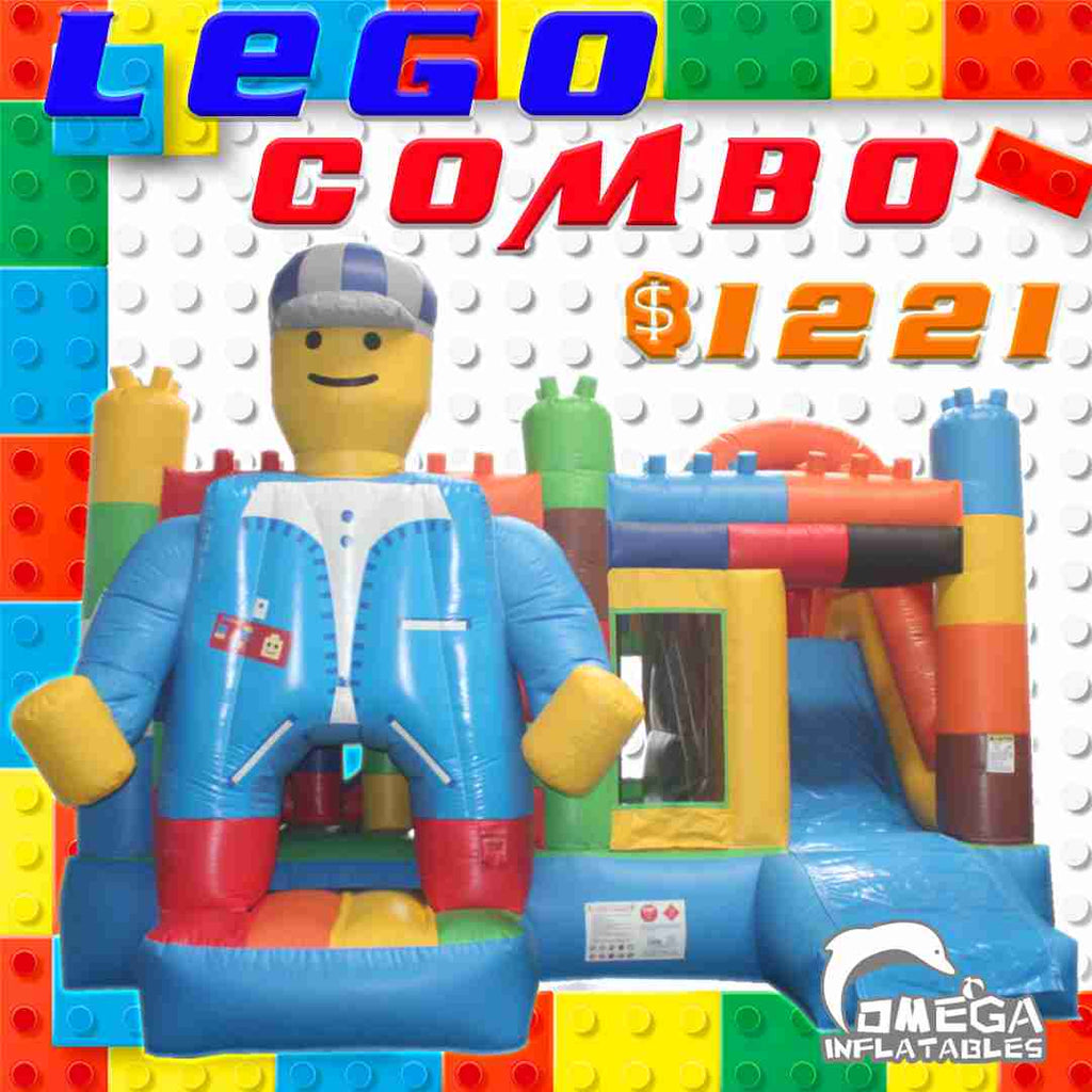 Lego Multiplay Inflatable Combo for Sale