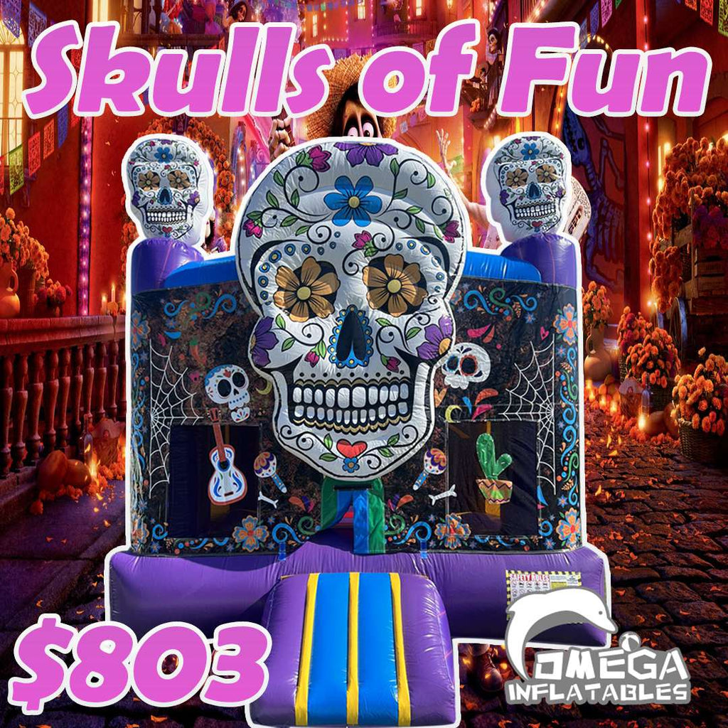 Skulls Of Fun Bounce House