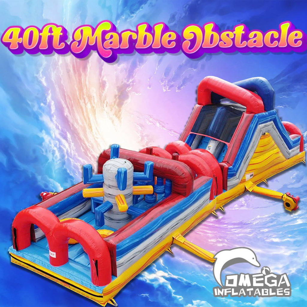 40FT Marble Obstacle Course