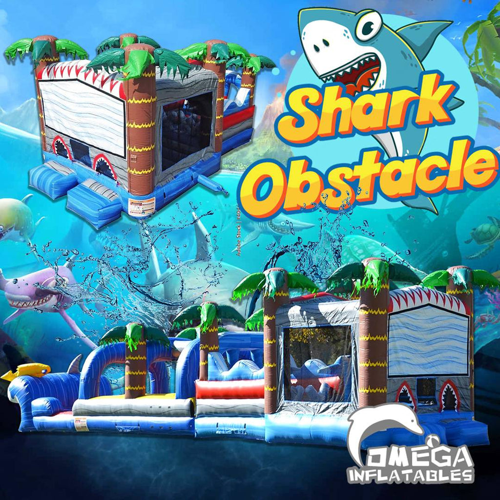 Shark Marble Obstacle and Bounce