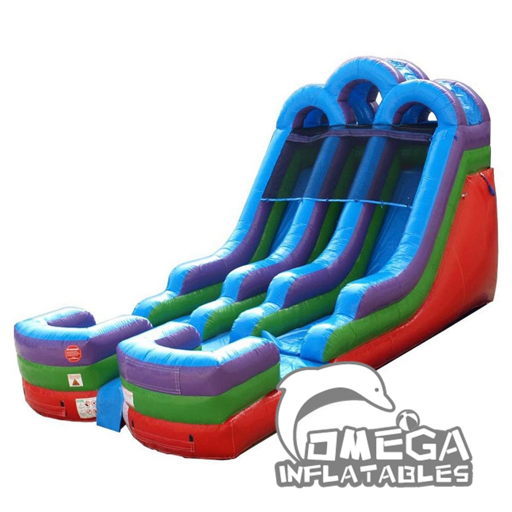 15FT Retro Inflatable Water Slide for sale