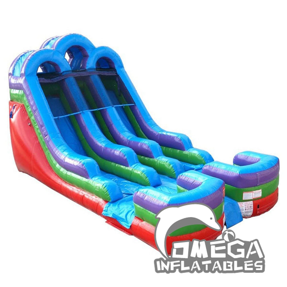 15FT Retro Inflatable Water Slide for sale