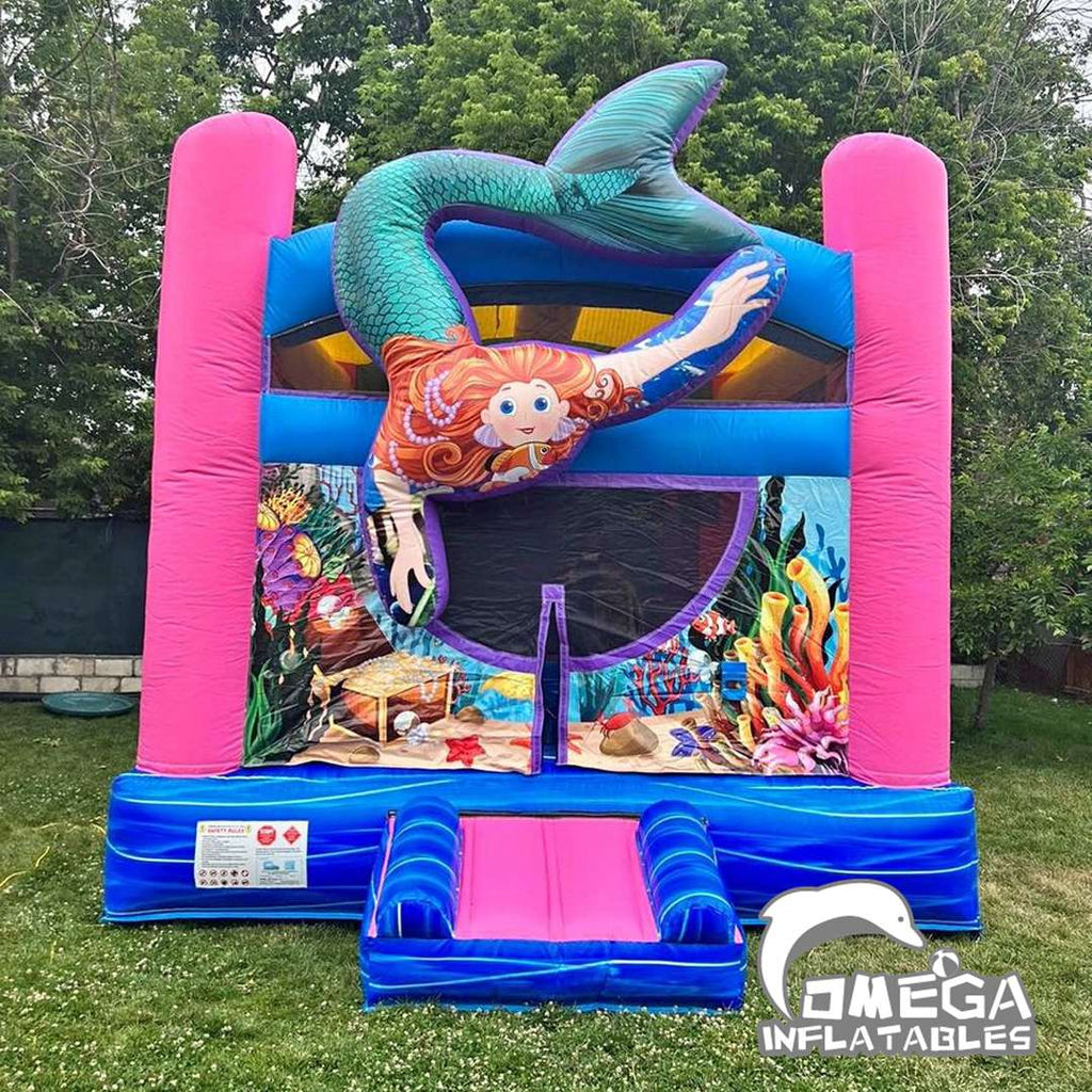 3D Mermaid Inflatable Bounce House to Buy