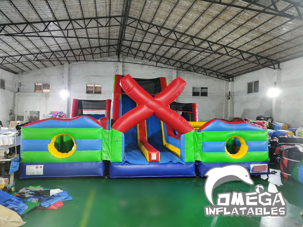 X Factor Inflatables Obstacle Course