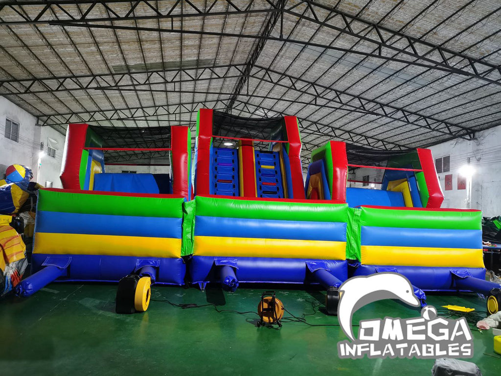 X Factor Inflatables Obstacle Course