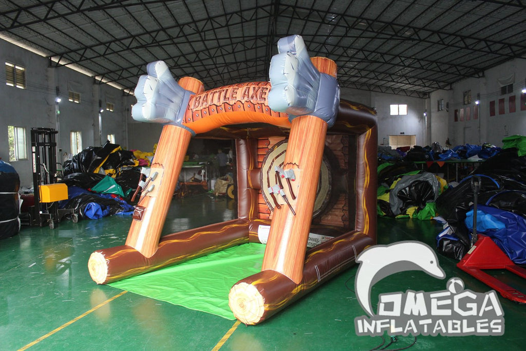 Commercial Inflatable Battle Axes Throwing Game