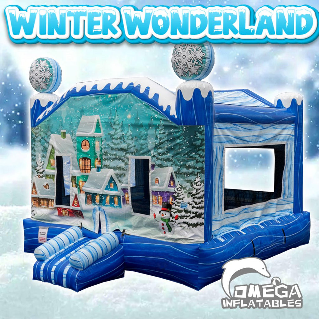 Winter Wonderland Inflatable Jumper