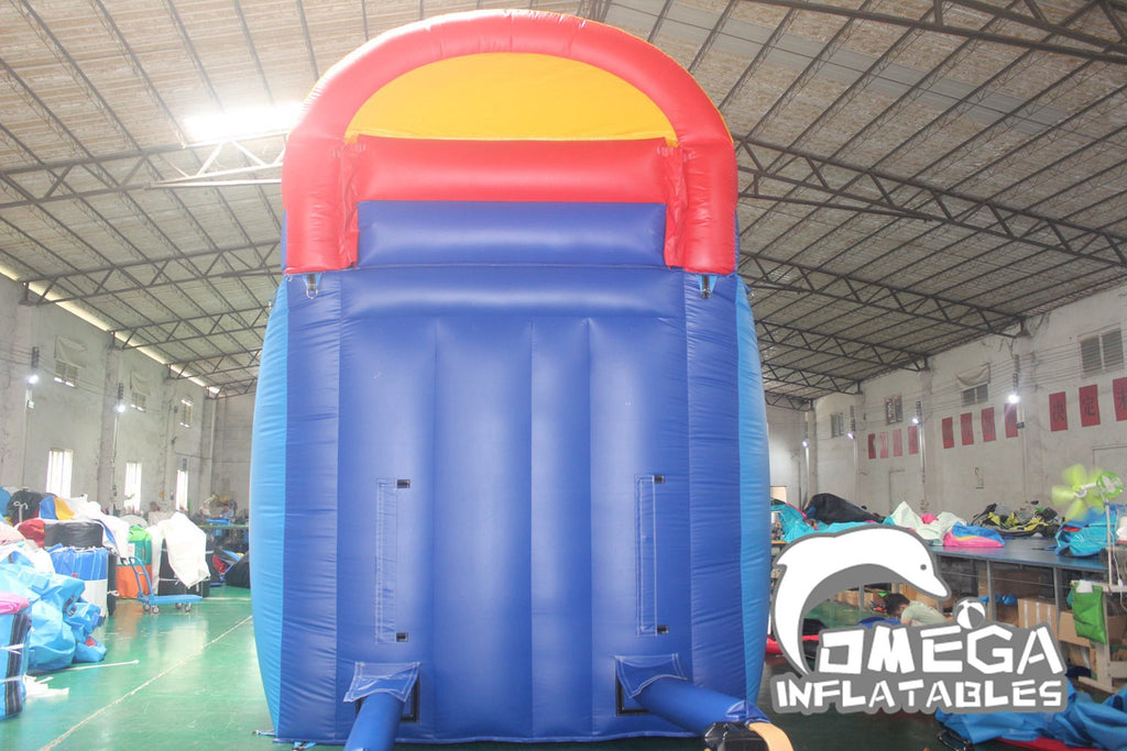 16FT Blue Commercial Inflatable Water Slide