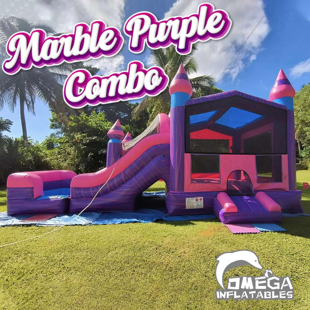 Marble Purple Inflatable Wet Dry Combo