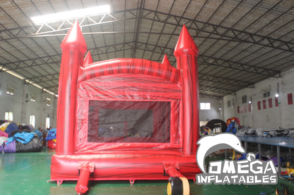 Inflatable Marble Red Bounce House