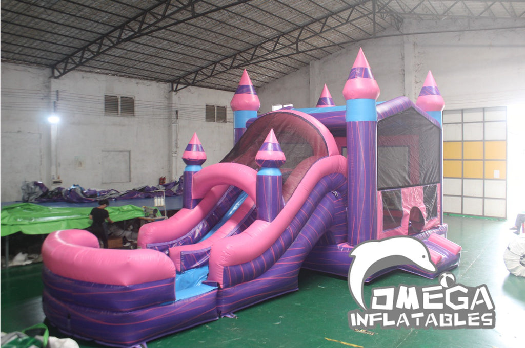 Marble Purple Inflatable Wet Dry Combo