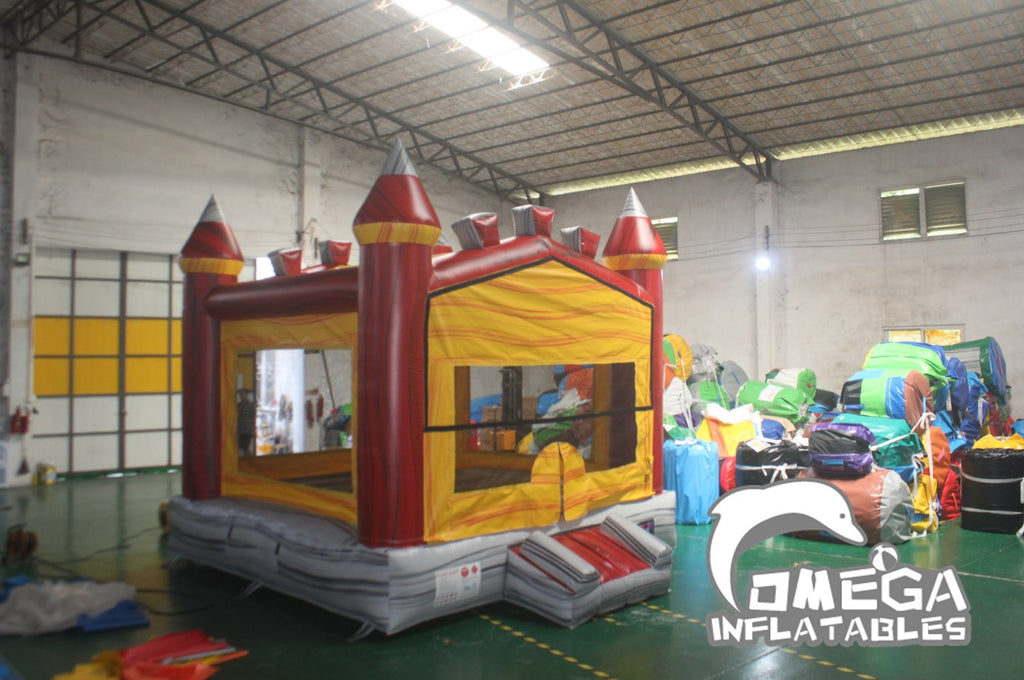 Inflatable Lava Marble Bounce House