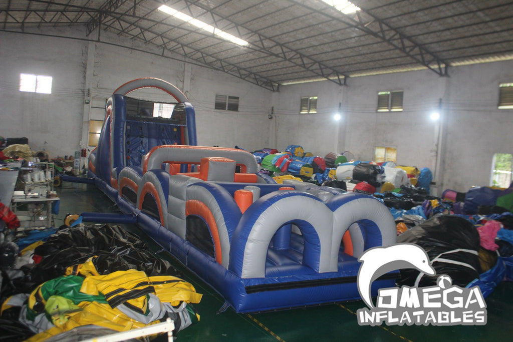 Radical Run Retro Inflatable Obstacle Course