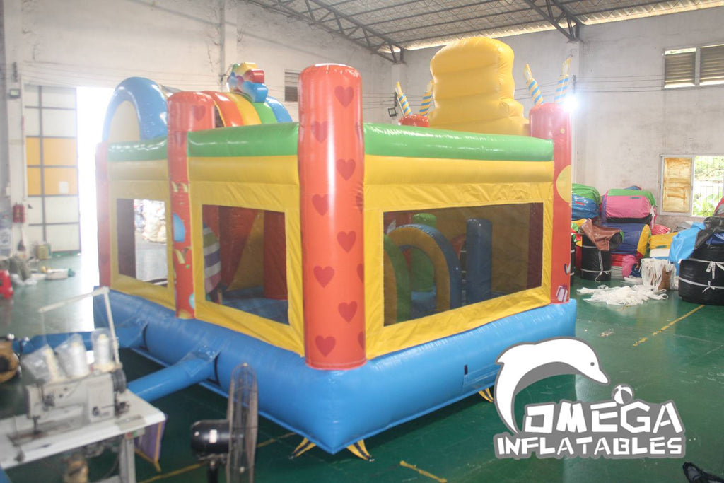 Birthday Multiplay Party Inflatable Bouncy Castle