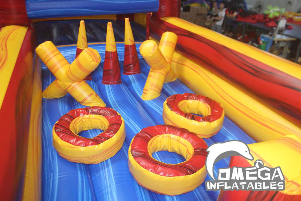 Inflatable Castle Bounce Obstacle Course