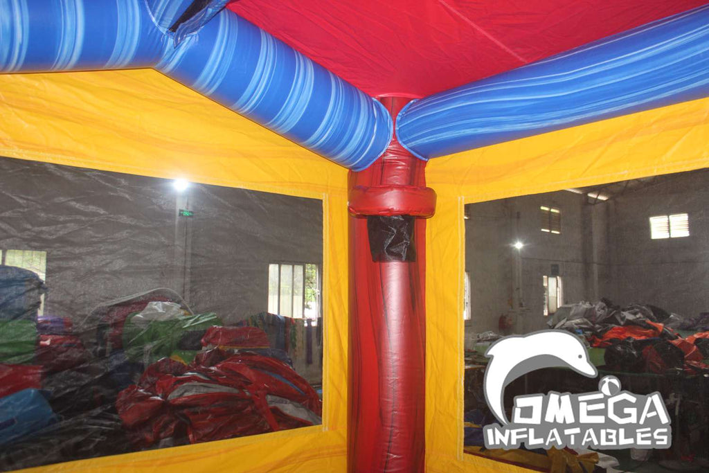 Inflatable Castle Bounce Obstacle Course