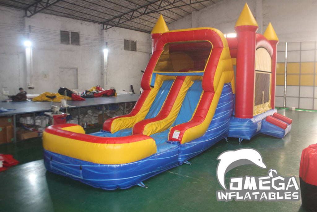 Inflatable Castle Dual Lane Combo