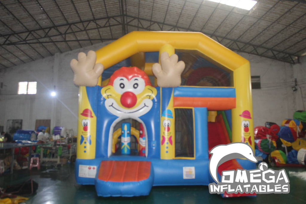 Clown Inflatables Jumper Combo with Roof