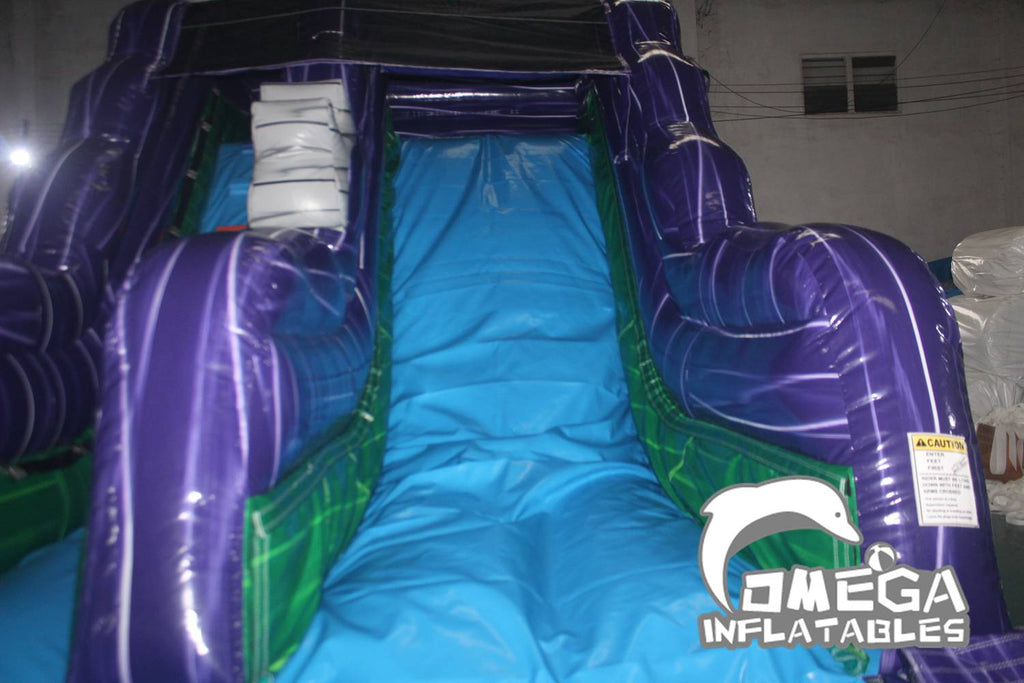 14FT Dark Night Water Slide