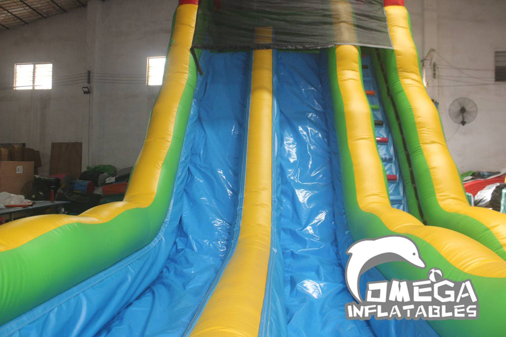 24FT Fun Inflatable Dual Water Slide