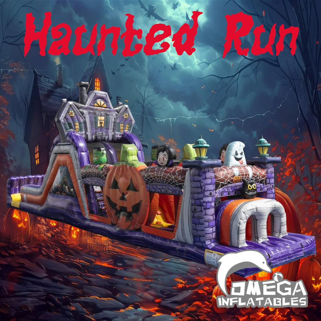 Haunted Run Inflatable Obstacle Course