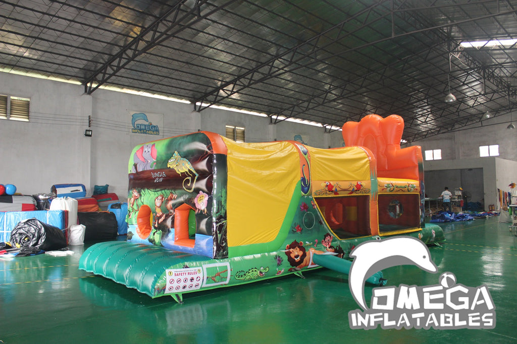 Jungle Fun Run Obstacle Course