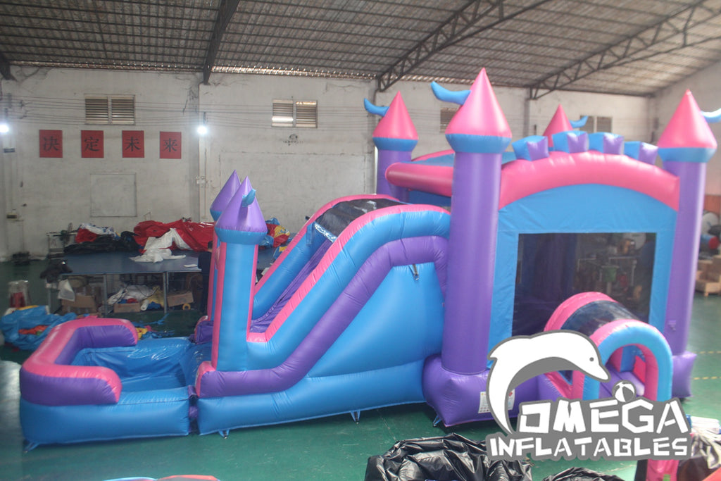 Mega Pink & Purple Inflatable Combo