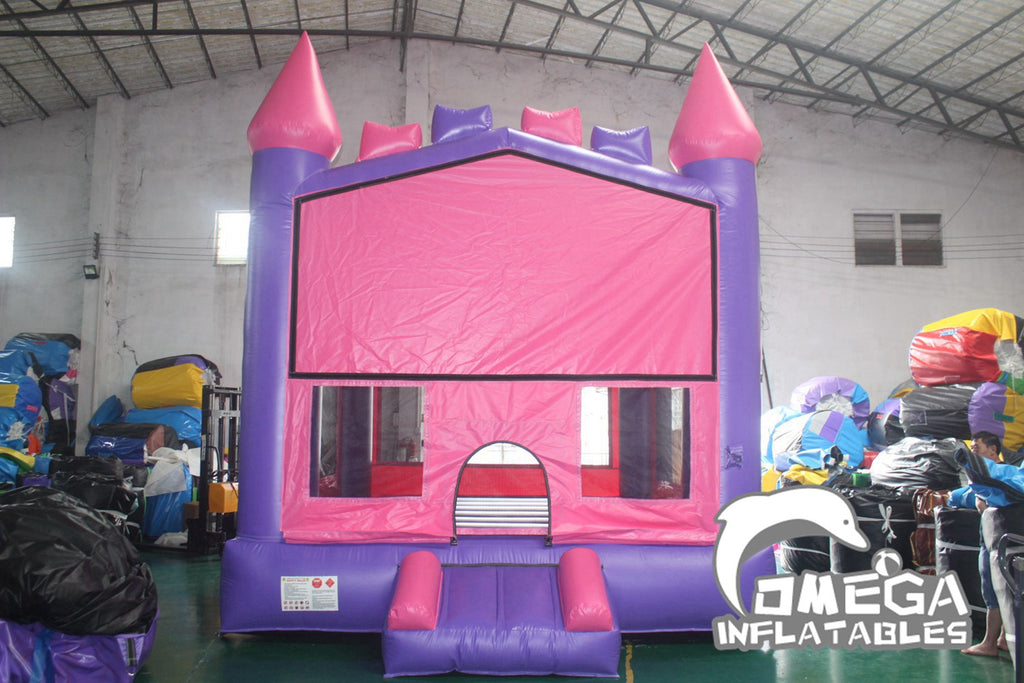 Princess Bricks Castle Inflatable Bounce House