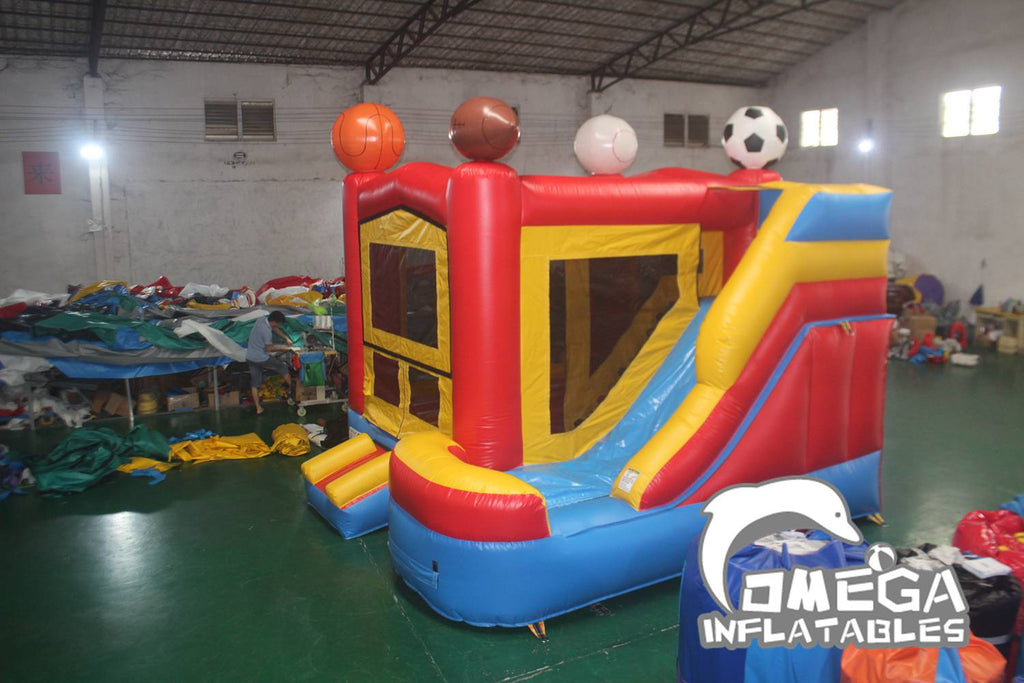 Sports Arena Inflatable Dry Combo