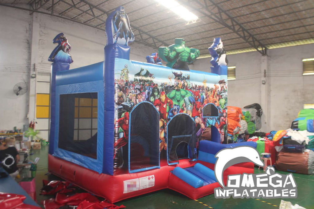 Super Heroes Inflatable Combo