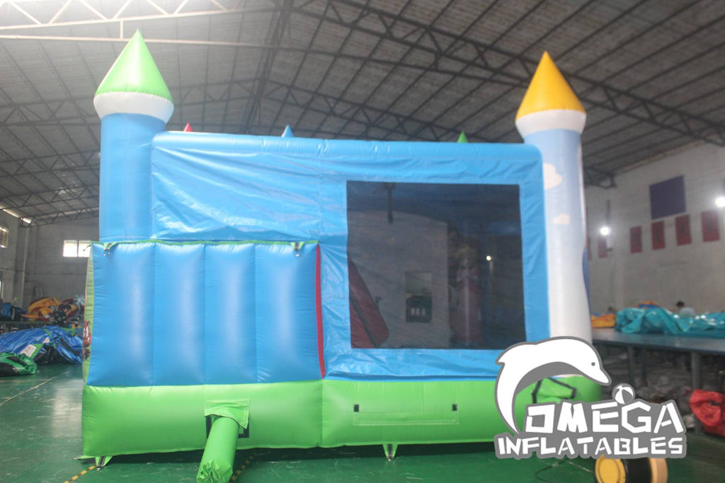 Super Mario Castle Combo Inflatables for sale