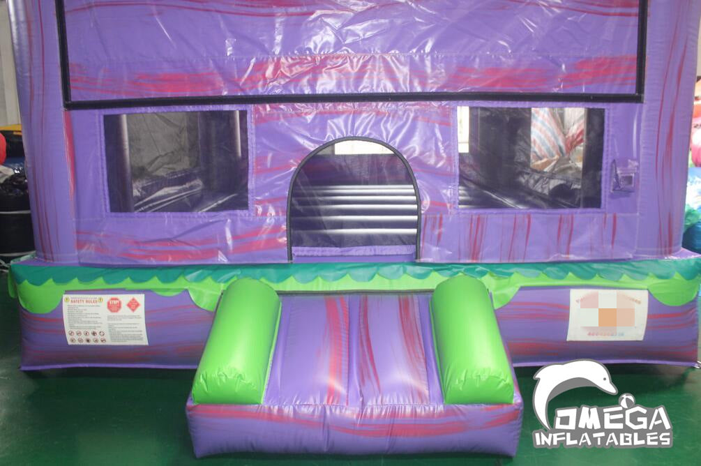 Marble Purple Bounce House