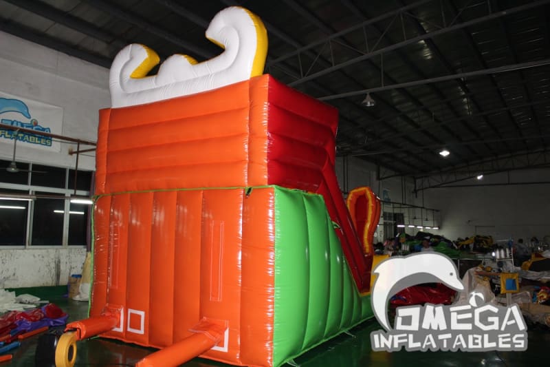 13FT Clown Dry Slide