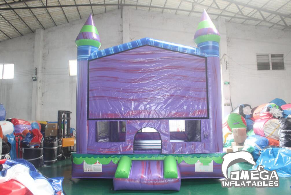 Marble Purple Bounce House