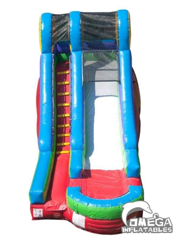 15FT Retro Wet Dry Inflatable Slide