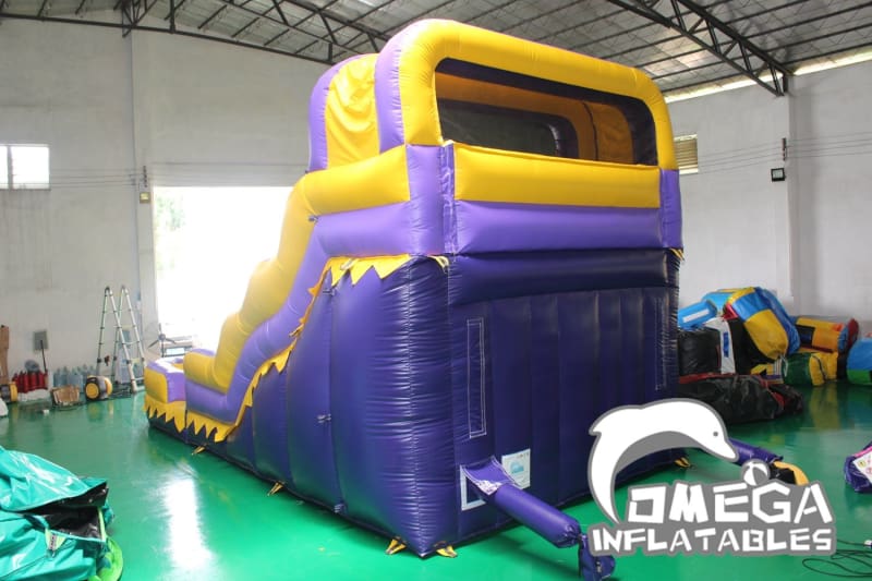 15FT LSU Tigers Themed Water Slide - Omega Inflatables Factory