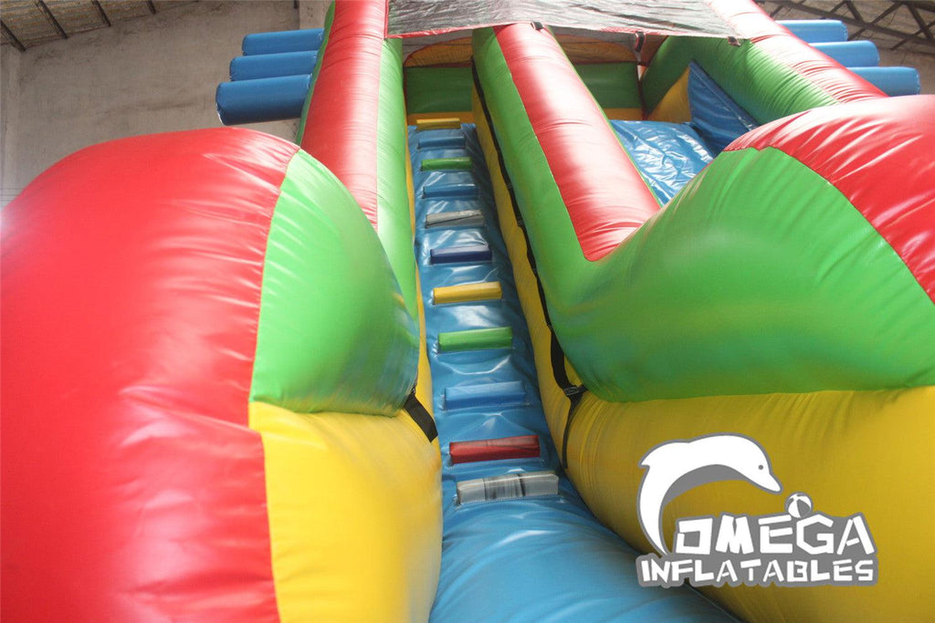 16FT Commercial Inflatables Racing Car Water Slide