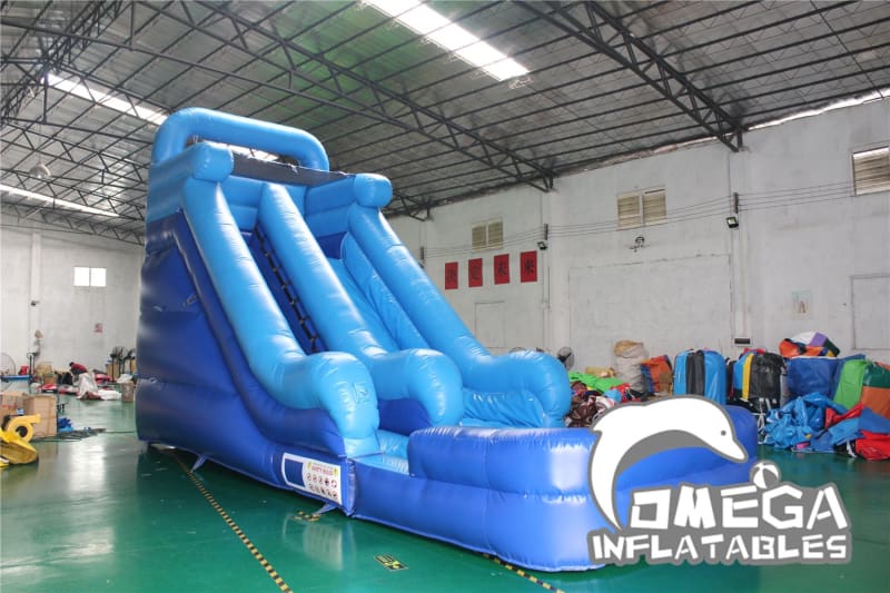 16FT Blue Wet Dry Slide