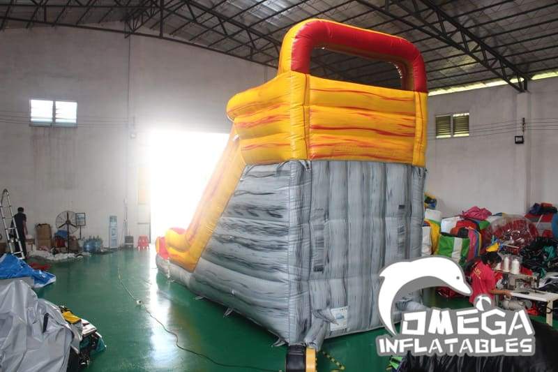 16FT Marble Lava Wet Dry Slide