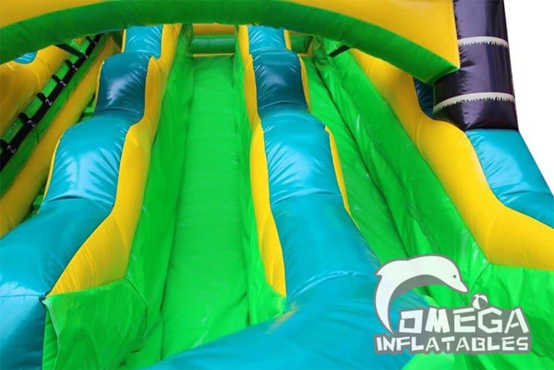 16FT Tropical Curvy Water Slide