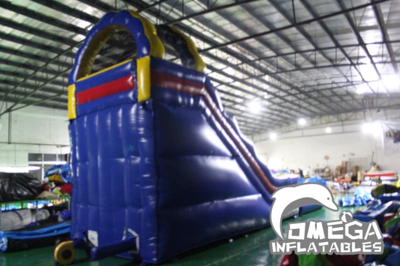 18FT Blue Archway Water Slide