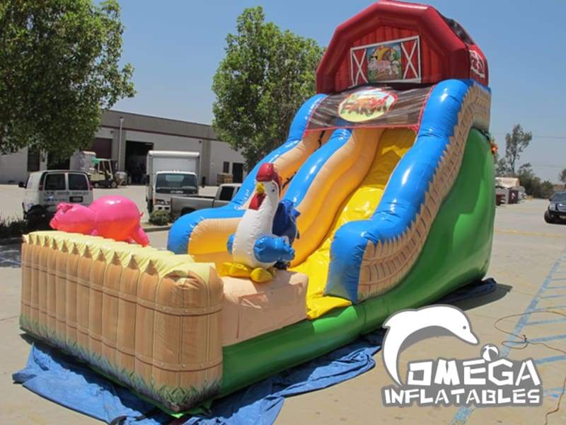 18FT Funny Farm Slide