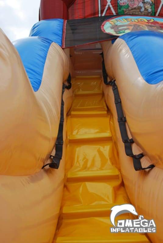 18FT Funny Farm Slide