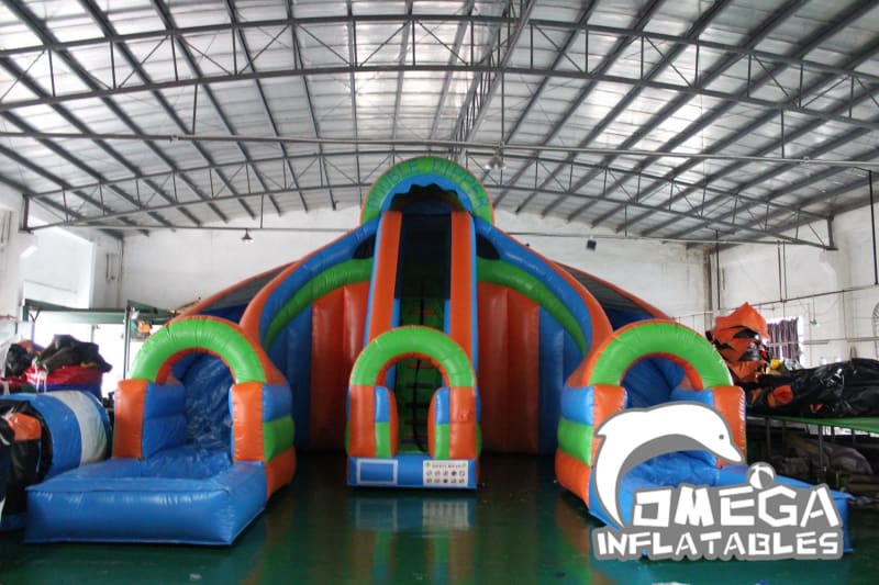 18FT Double Dipper Water Slide