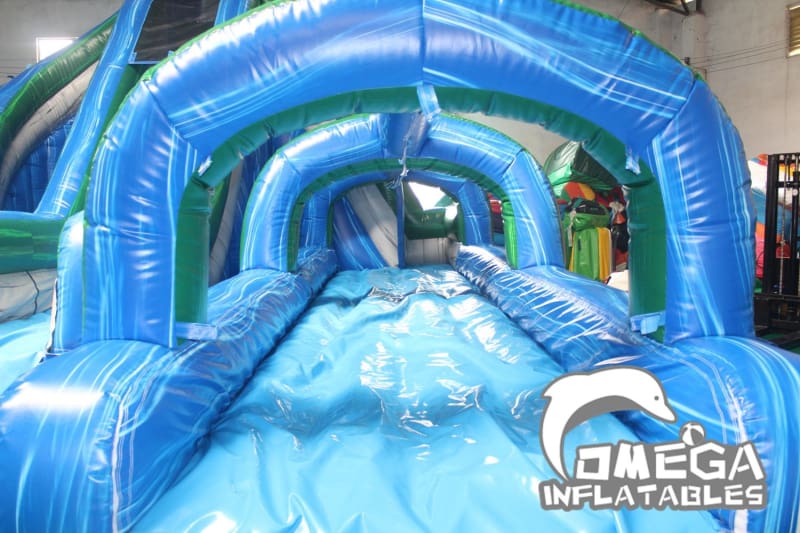 18FT Marble Helix Water Slide