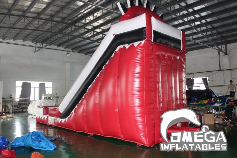 18FT Ragin Cajuns Themed Water Slide